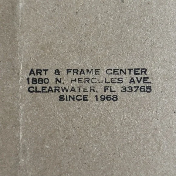 VTG 3D Decoupage Hummel Style Framed Art Two Children Artist Signed Cottagecore - Picture 14 of 14